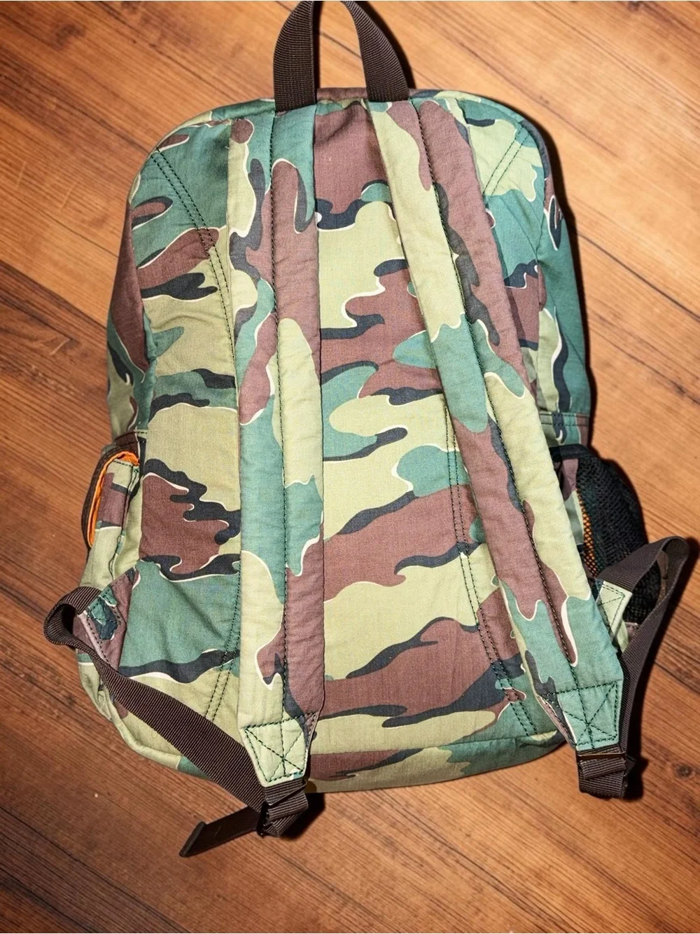 Polo Ralph Lauren Patch Camo Canvas Backpack - the Fish & Game Club edition